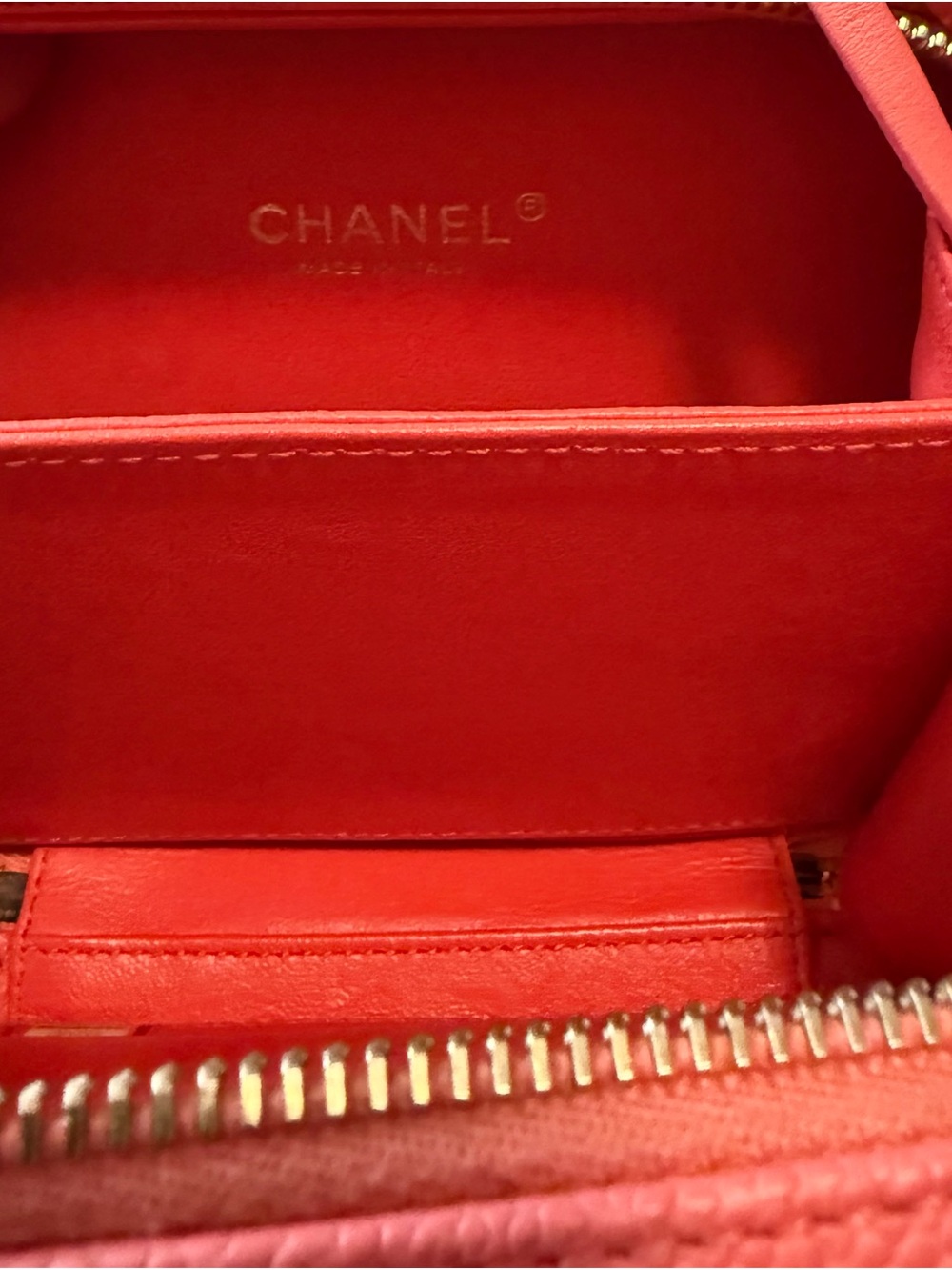 Chanel Quilted Filigree Vanity Case - Picture 8 of 11